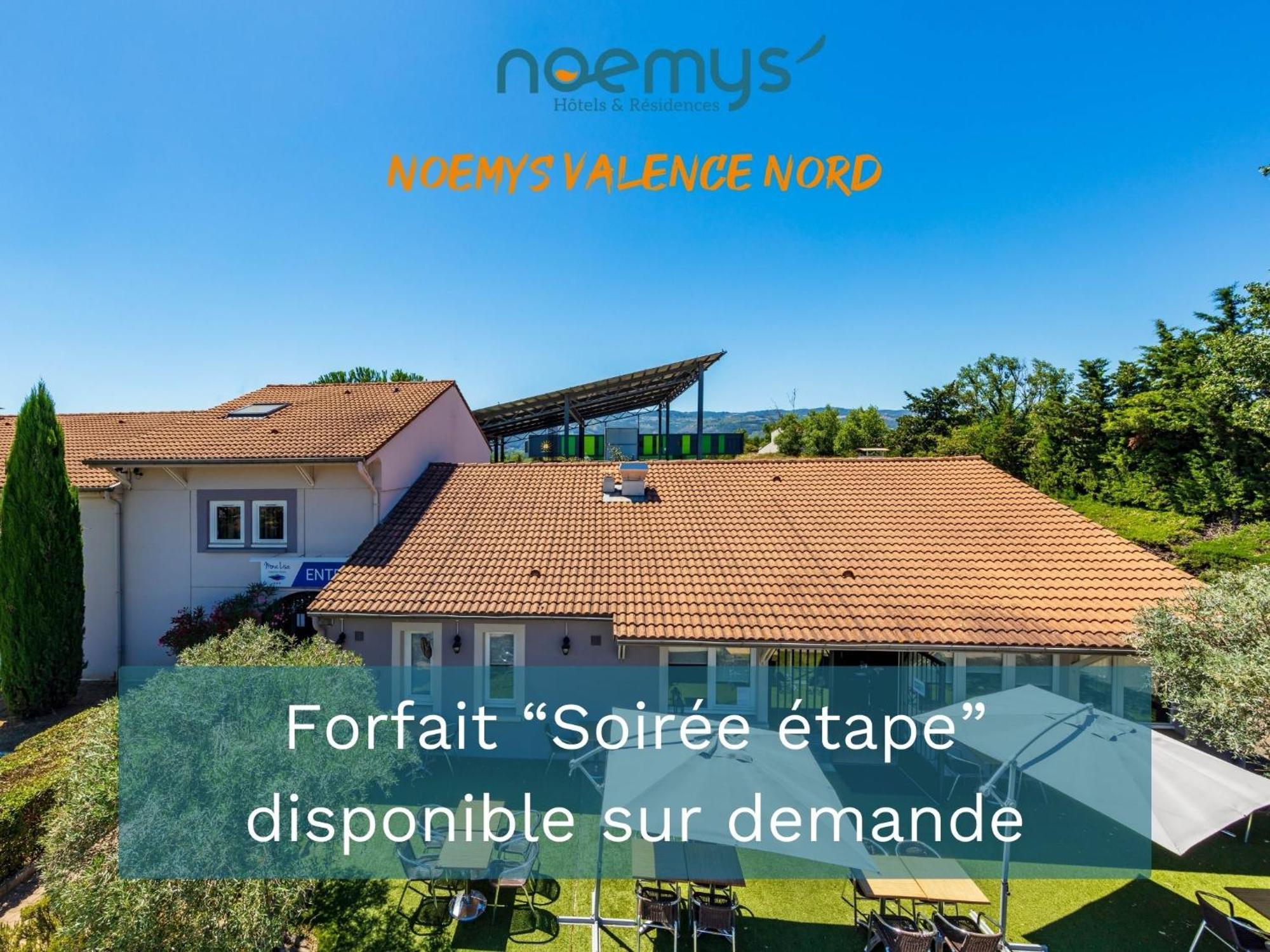 Noemys Valence Nord - Hotel Restaurant ブール・レ・ヴァロンス エクステリア 写真